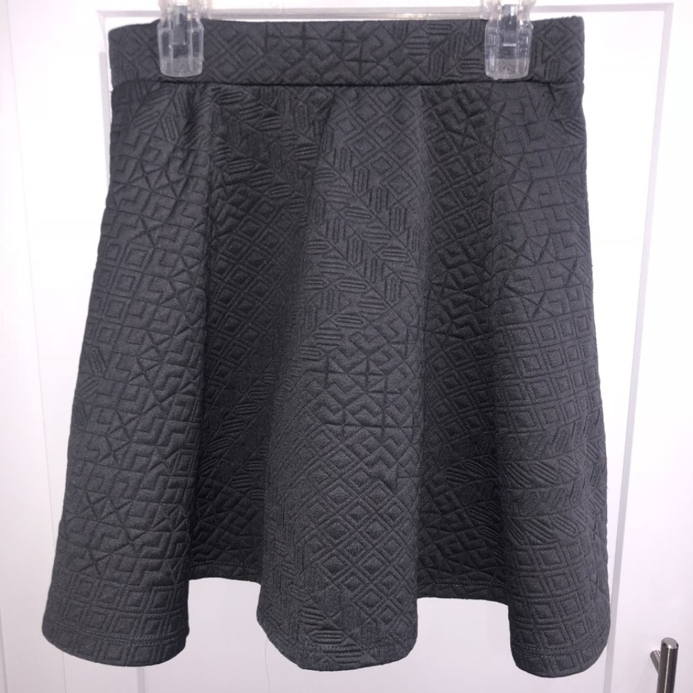 Gray skater skirt